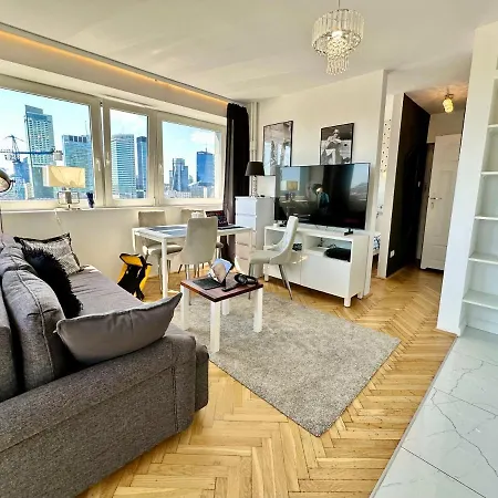 Apartmán Platinum Metro X2 Wifi 350 Mbs Netflix Hbo Appletv Varšava